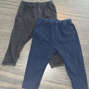 Baby Gap Black and Navy cotton pants